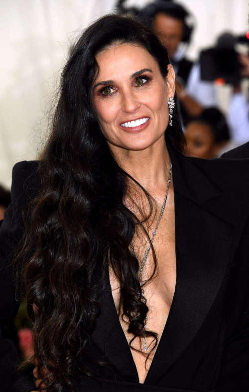 Demi Moore at The 2019 Met Gala Celebrating Camp: Notes on Fashion New York 2019/05/06