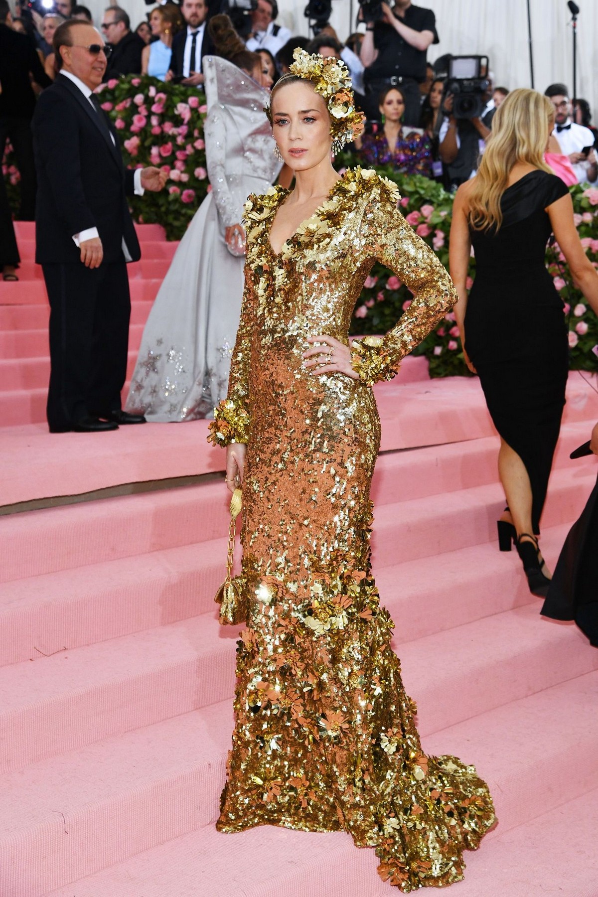 Emily Blunt at The 2019 Met Gala Celebrating Camp: Notes on Fashion in New York 2019/05/06
