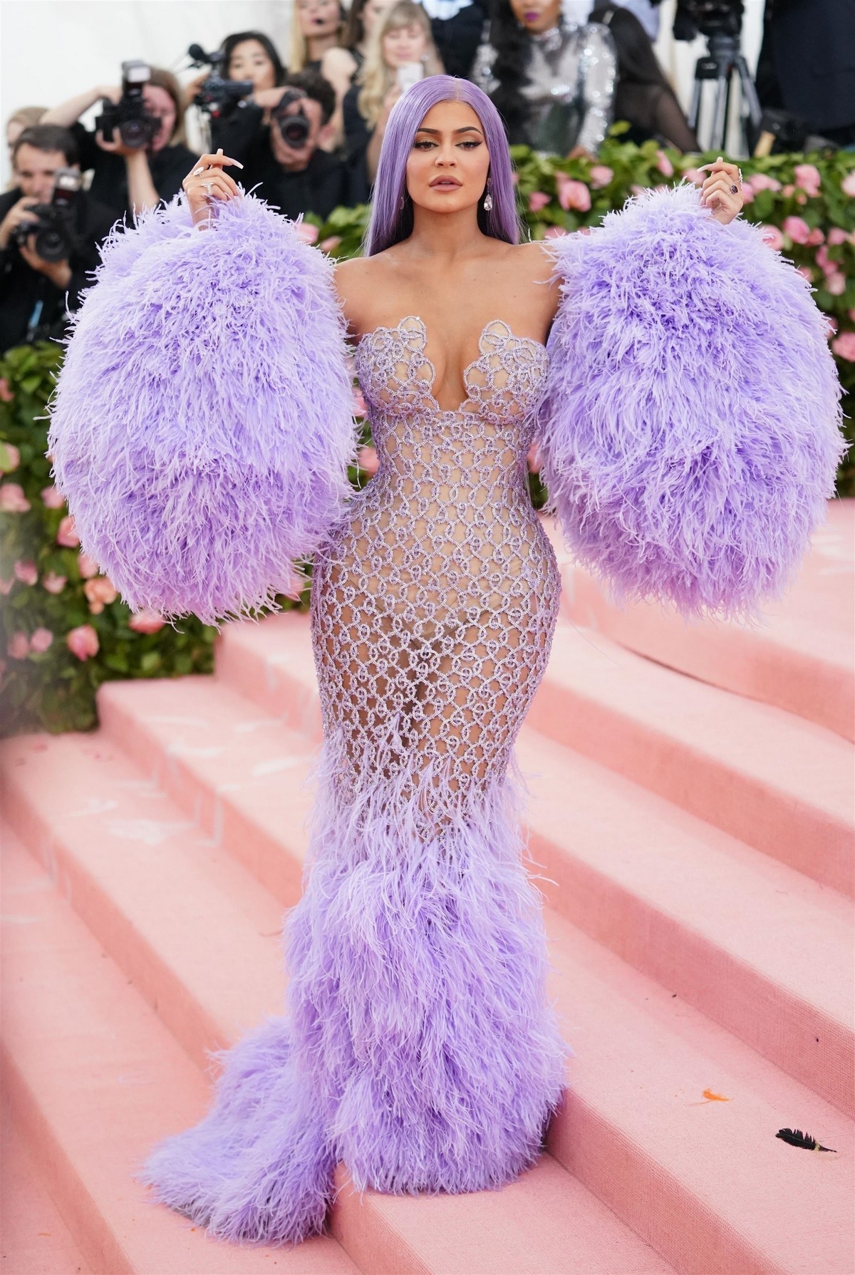 Kylie Jenner at 2019 Met Gala Celebrating Camp: Notes on Fashion in New York 2019/05/06