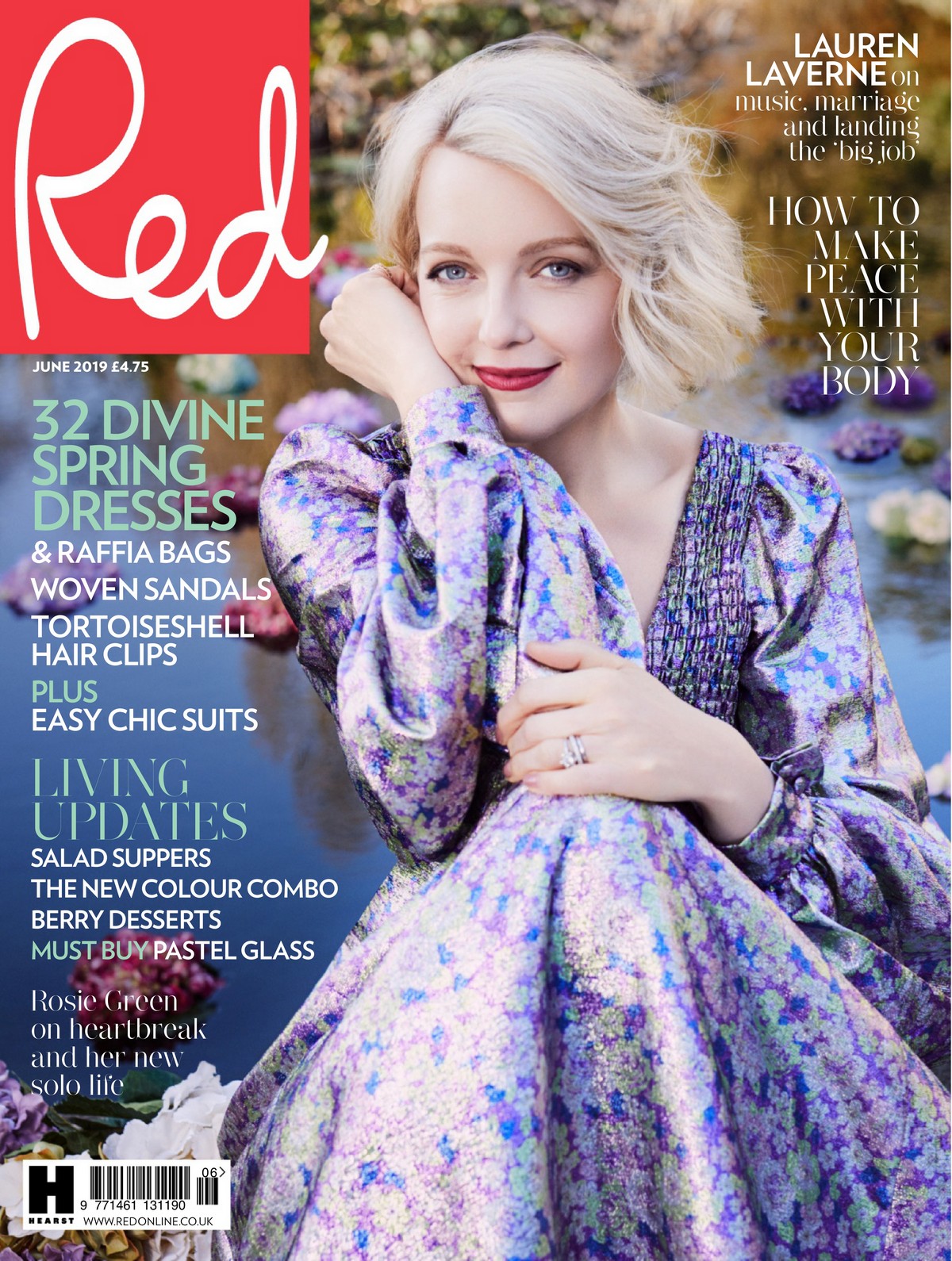 Lauren Laverne for Red UK Magaizne Photoshoot, June 2019