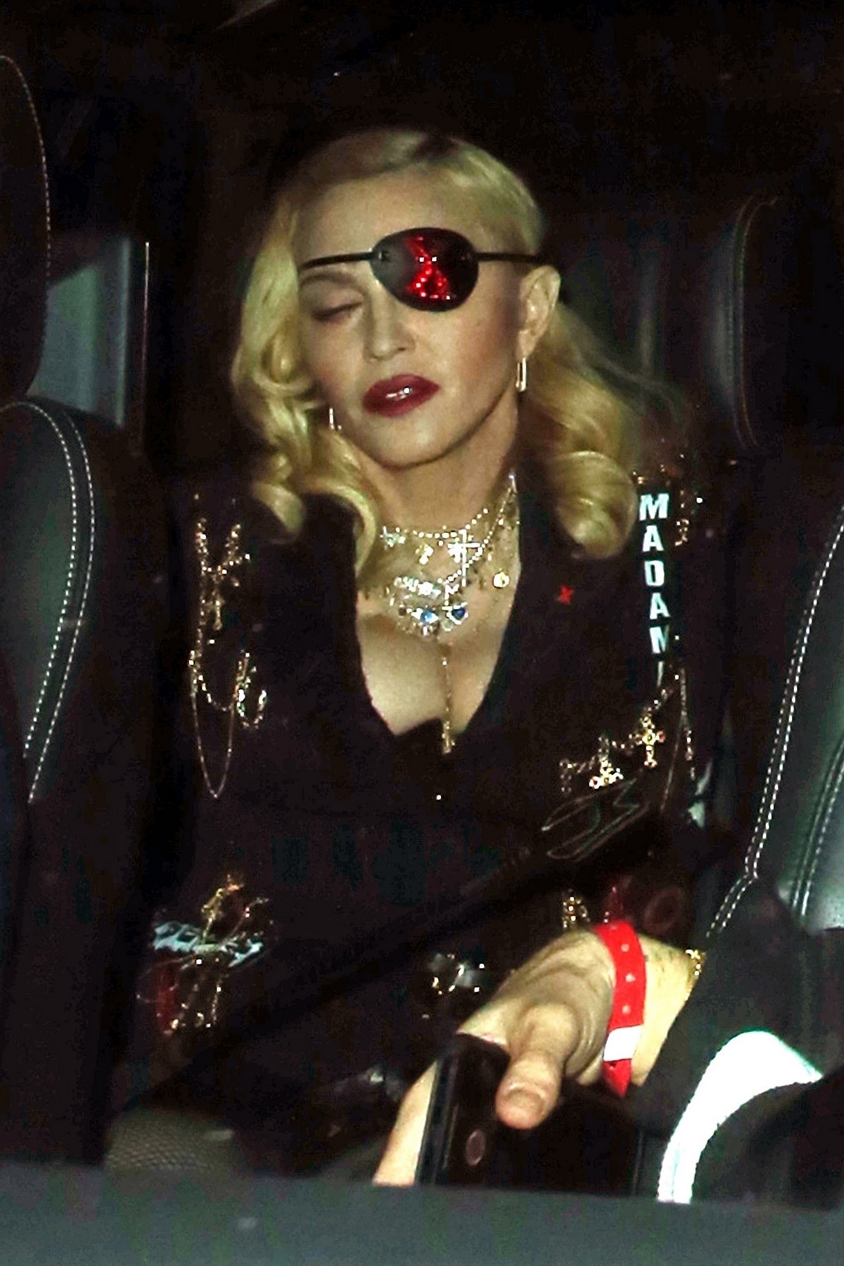 Madonna Leaves MTV Studios in London 2019/04/24