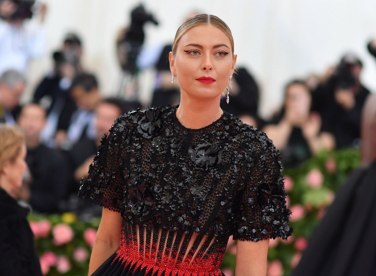 Maria Sharapova at The 2019 Met Gala celebrating Camp: Notes on Fashion in New York 2019/05/06