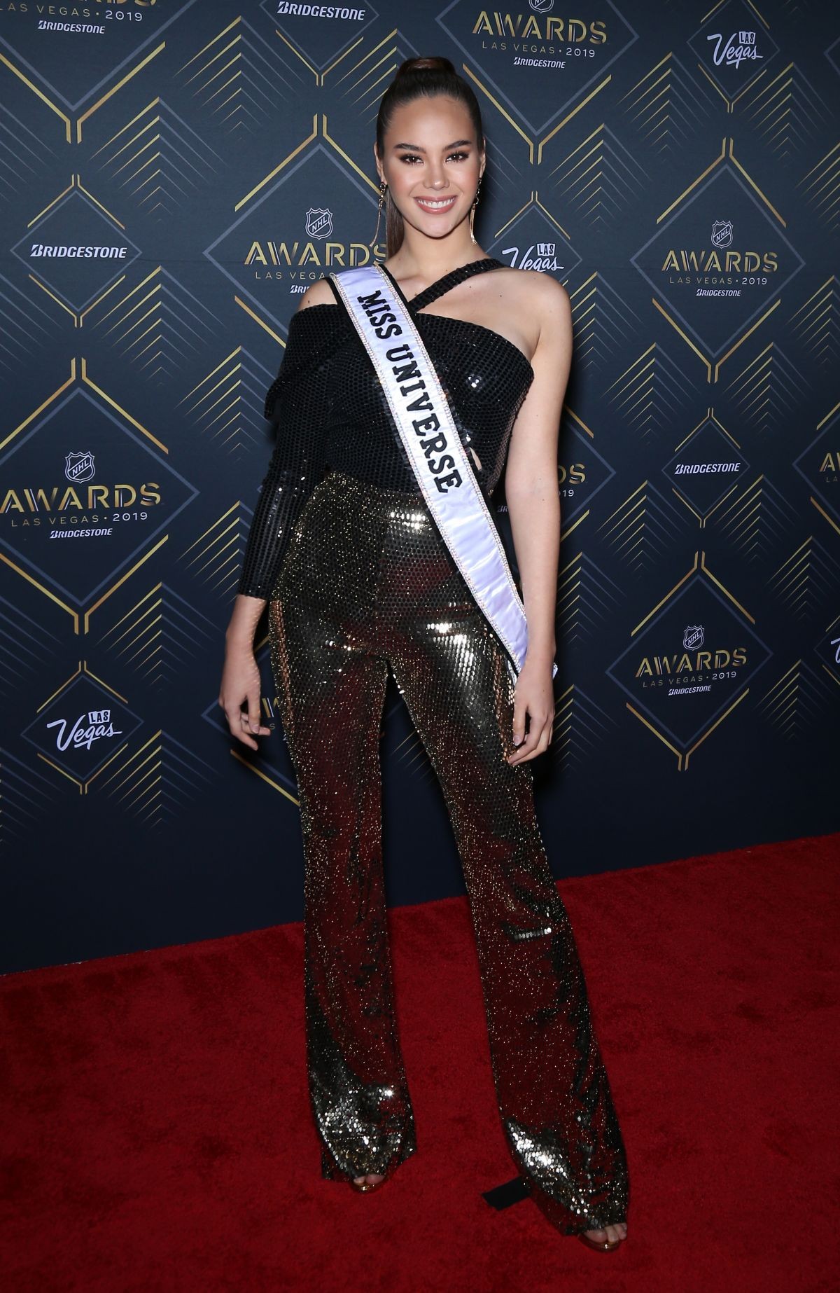 Catriona Gray at 2019 NHL Awards in Las Vegas 2019/06/19