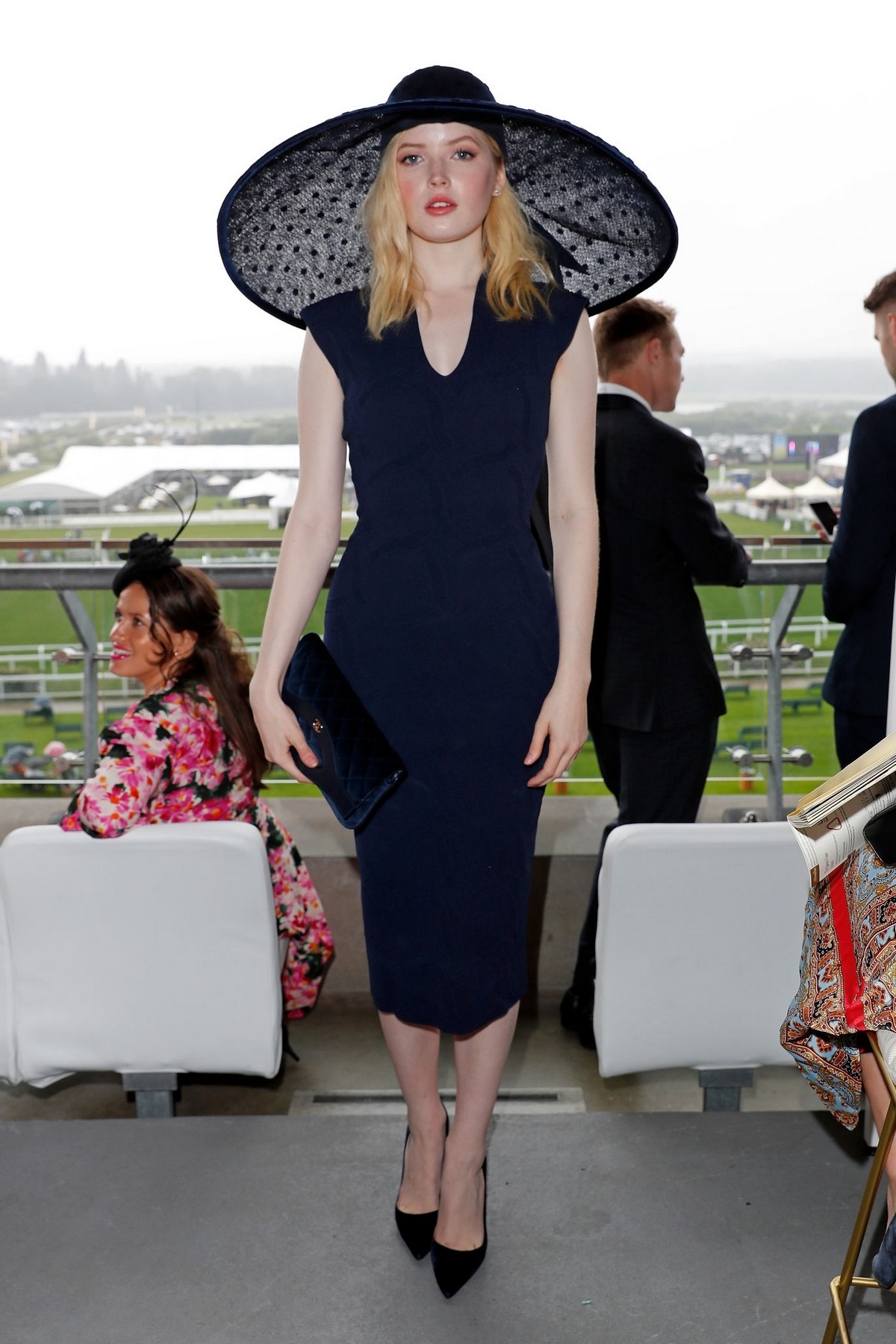 Ellie Bamber attends In the Moet & Chandon box of Royal Ascot at Ascot Racecourse 2019/06/19 Ellie Bamber attends In the Moet & Chandon box of Royal Ascot at Ascot Racecourse 2019/06/19