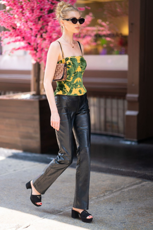 Elsa Hosk in Prada Shoes in SoHo in New York 2019/06/05 3