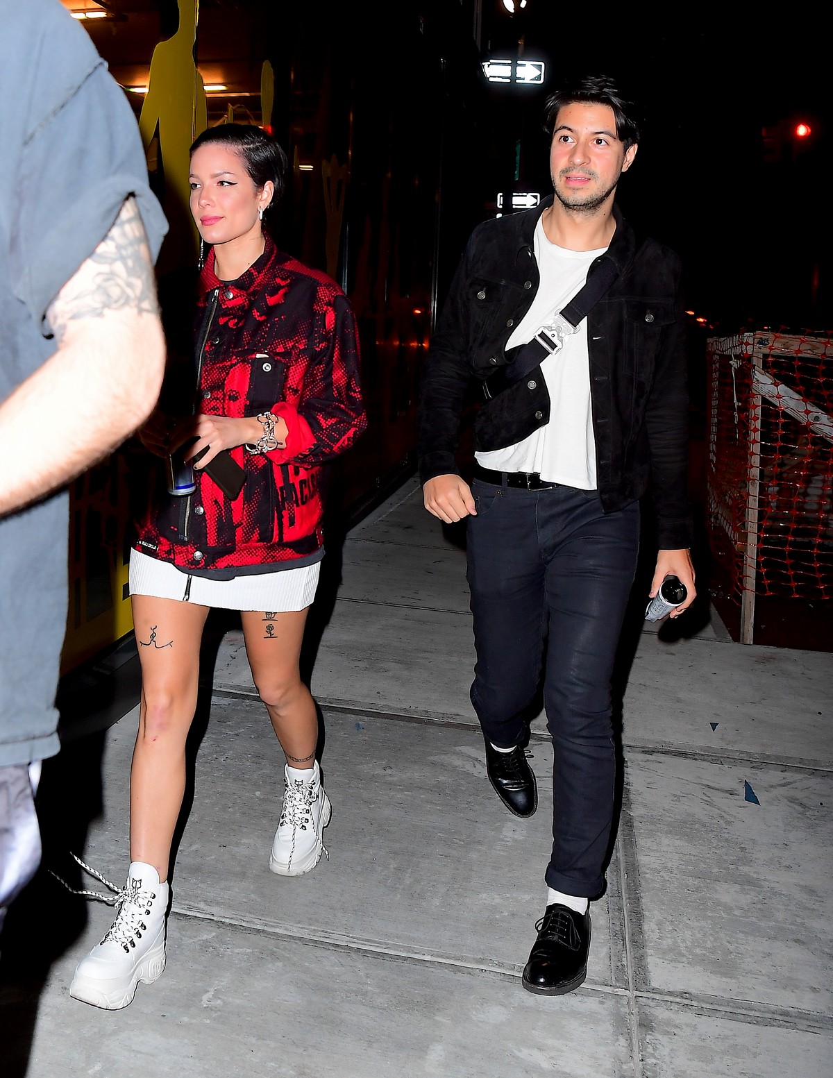 Halsey arrives Night Out in New York 2019/06/16