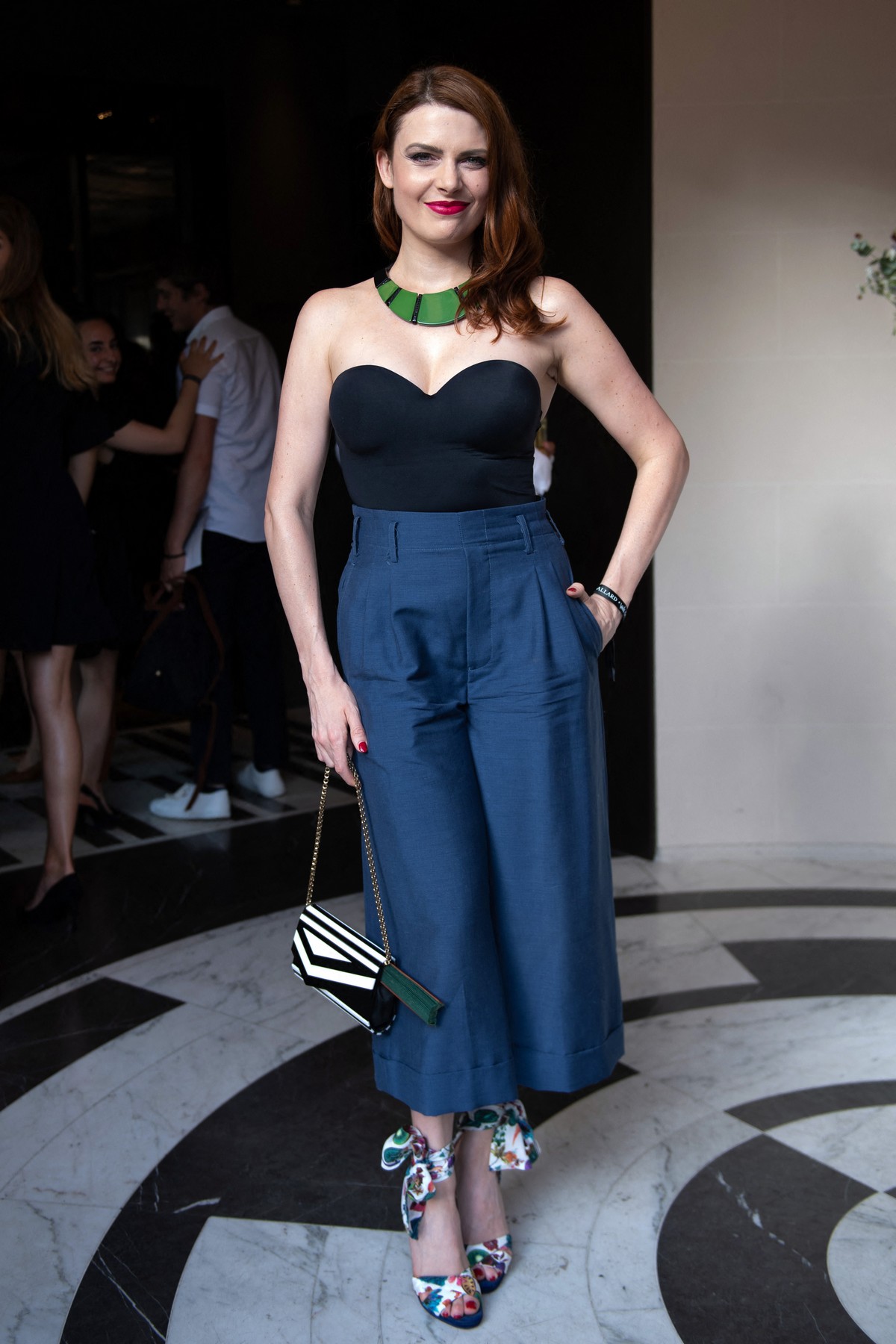 Elodie Frege attends Fred Allard x LVUTETIA Exhibition Opening in Paris 2019/06/27
