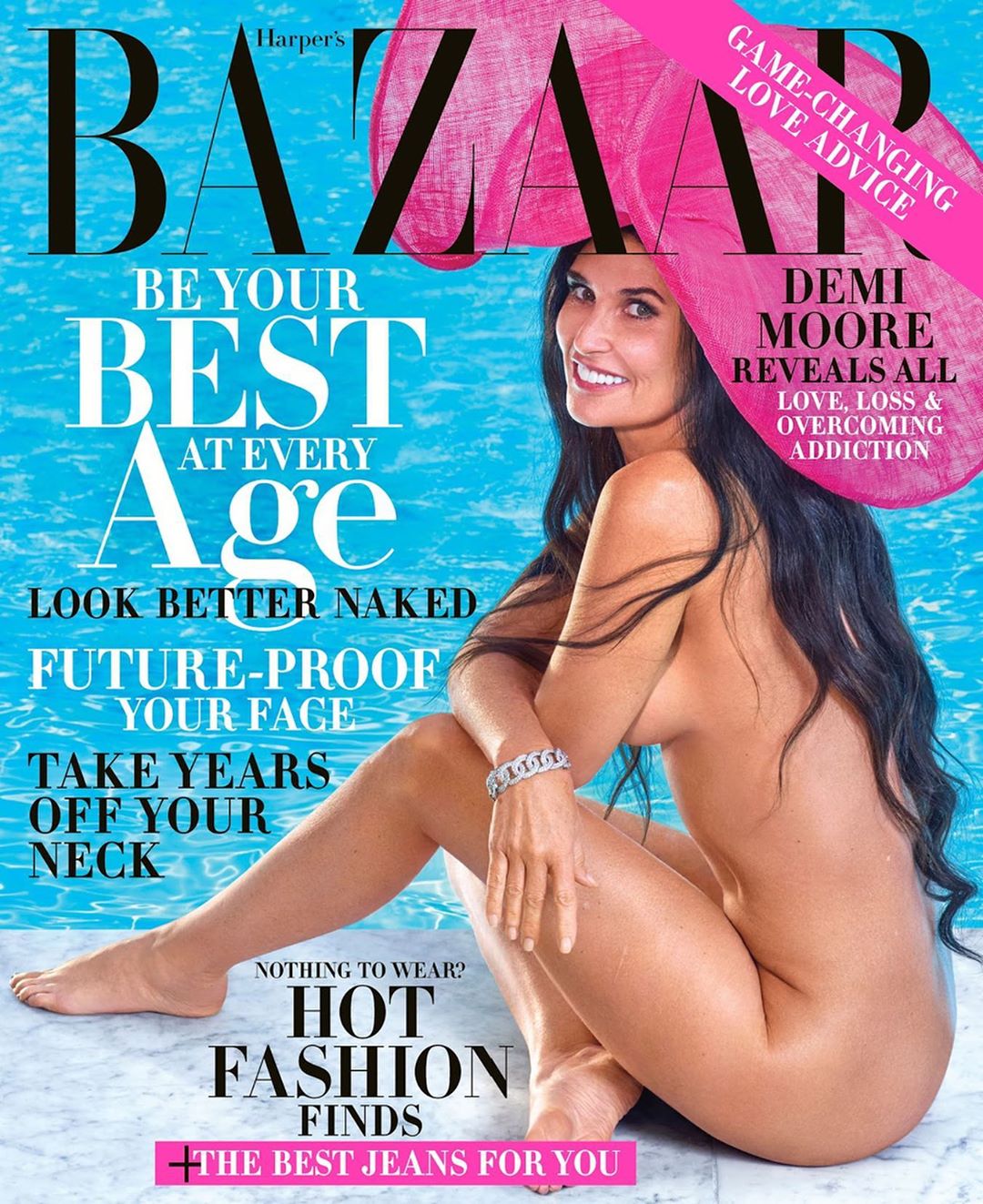 Actress Demi Moore poses nude for the cover of magazine, shares shocking things Actress Demi Moore poses nude for the cover of magazine, shares shocking things