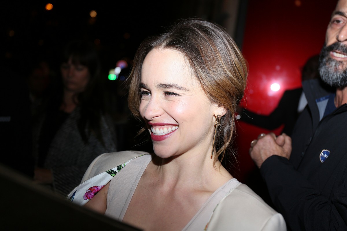 Emilia Clarke arrives Last Christmas Film Premiere in Paris, France 2019/10/23