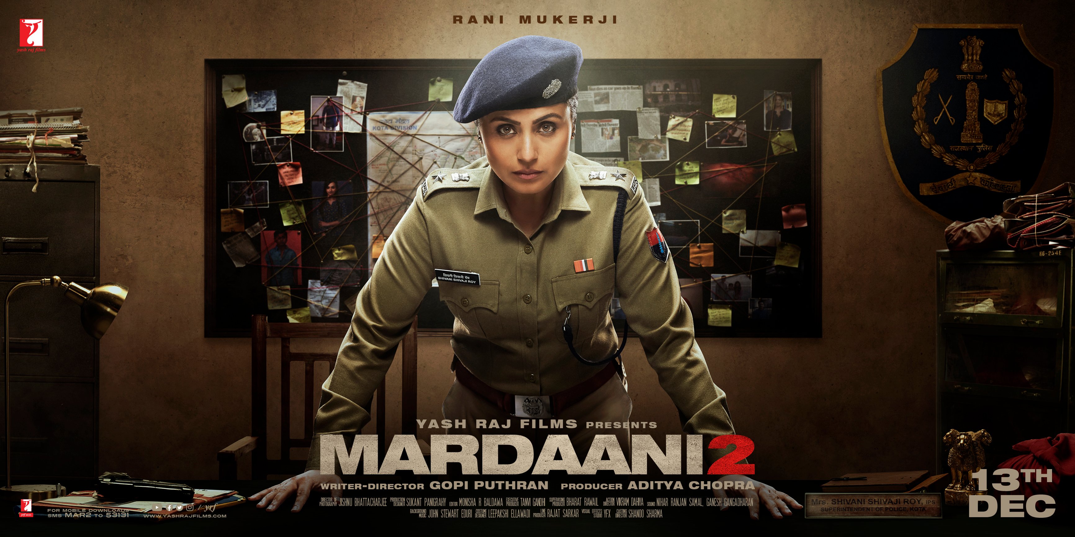 Mardaani 2: Teaser Out, Rani Mukerji Appeared In Action Mode