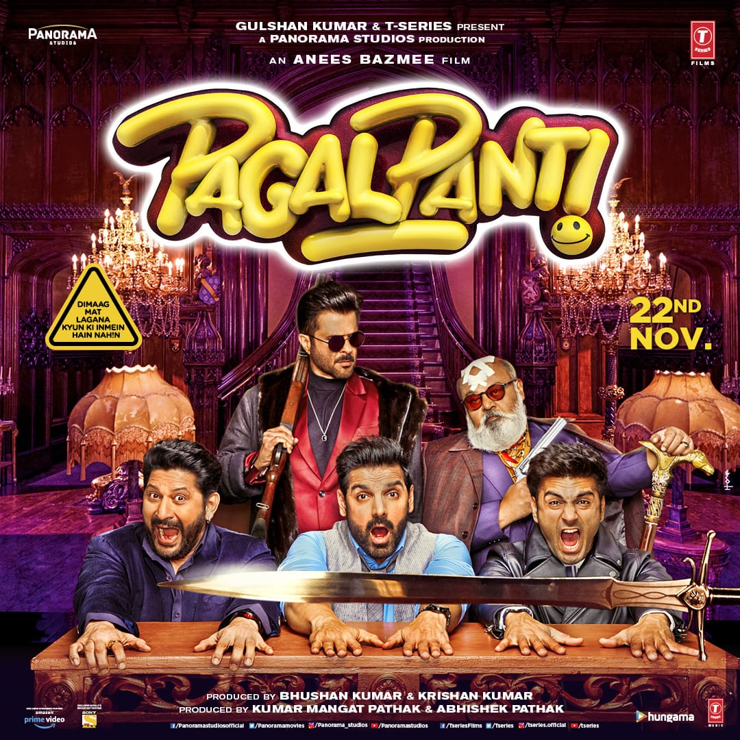 See New Character Posters of Pagalpanti Out, Trailer Drops on 22 October 2019
