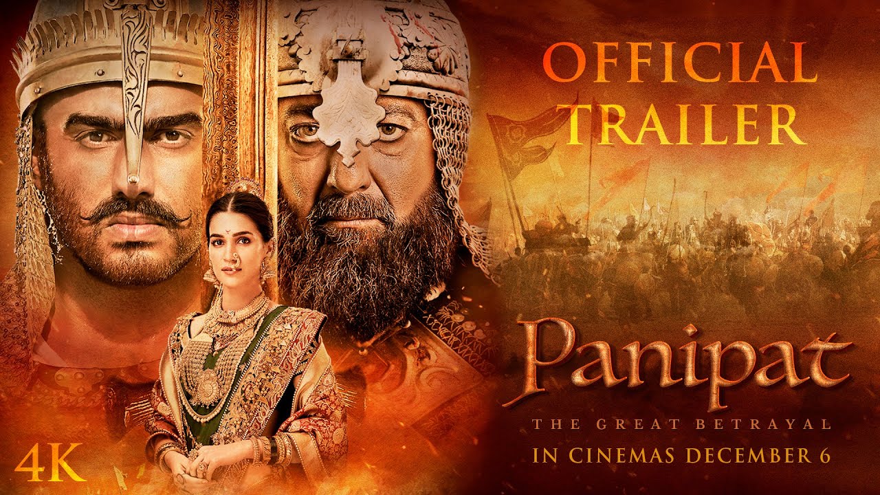 Panipat Trailer Out: Stars Arjun Kapoor, Sanjay Dutt and Kriti Sanon Panipat Trailer Out: Stars Arjun Kapoor, Sanjay Dutt and Kriti Sanon