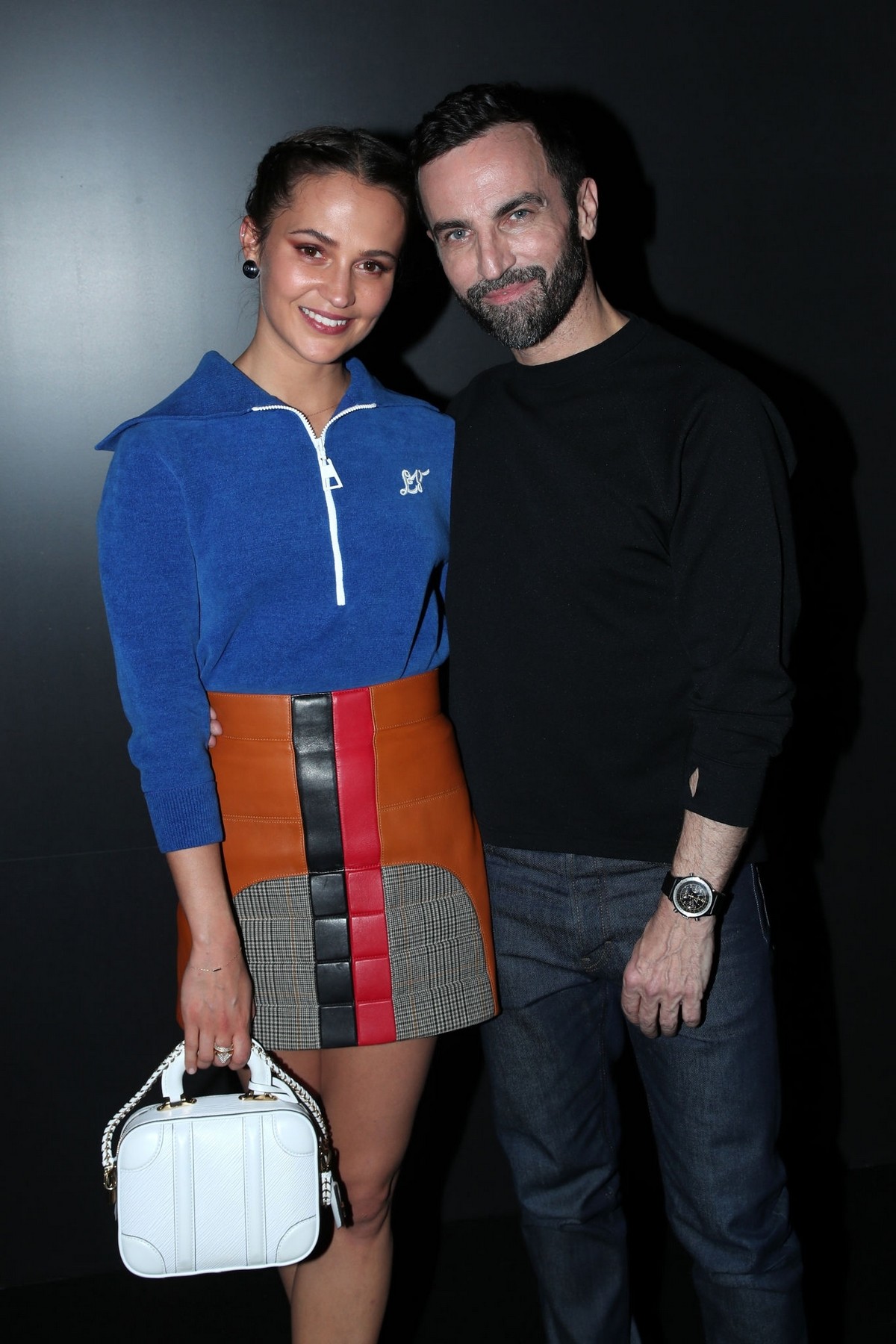 Alicia Vikander and Florence Pugh attend Louis Vuitton Fashion Show in Paris 2020/03/03