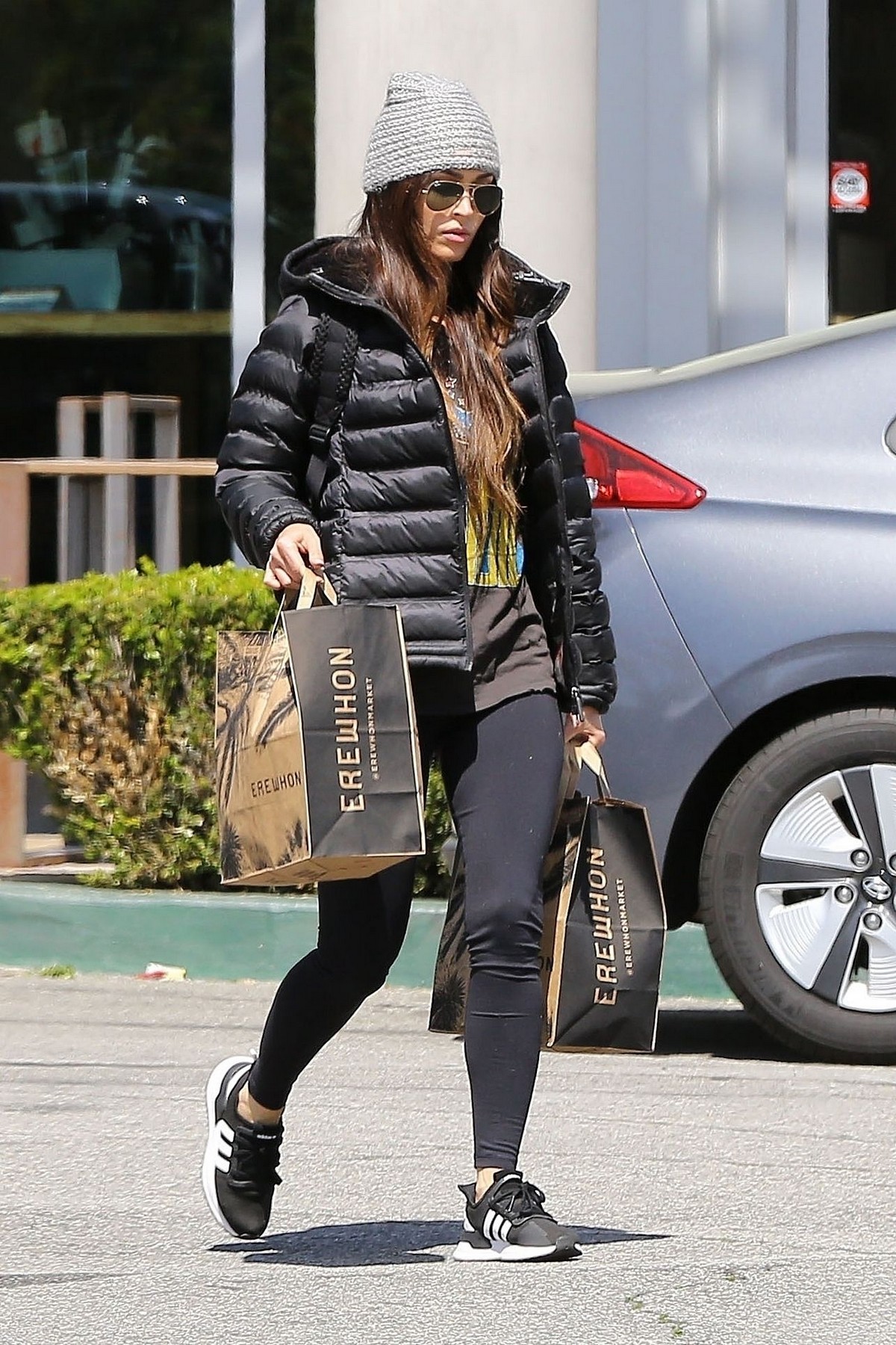 Megan Fox leaves after Shopping Erewhon Market in Calabasas 2020/04/02