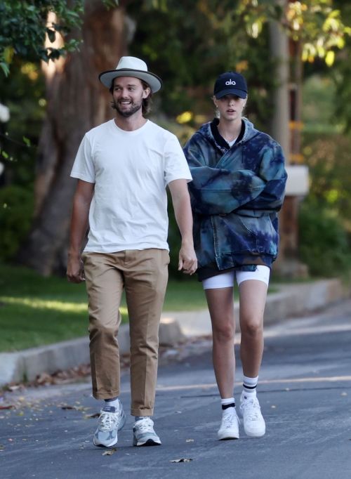 Abby Champion and Patrick Schwarzenegger Out in Pacific Palisades 2020/06/17 3
