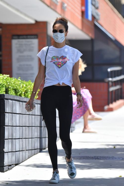 Alessandra Ambrosio Leaves a Gym in Brentwood 2020/06/15 10