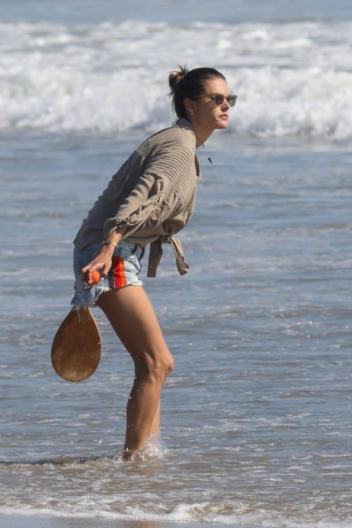 Alessandra Ambrosio Out on the Beach in Santa Monica 2020/06/10 17