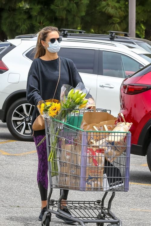 Alessandra Ambrosio Out Shopping in Los Angeles 2020/06/20