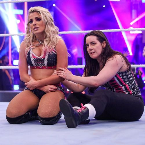Alexa Bliss and Nikki Cross at WWE Smackdown in Orlando 2020/06/12 20