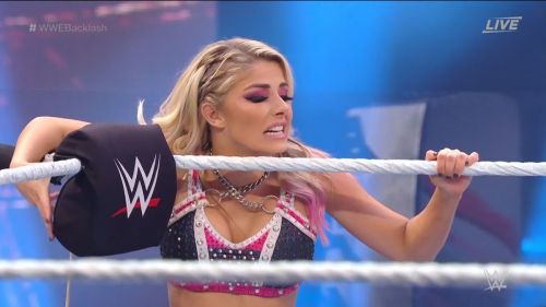 Alexa Bliss and Nikki Cross at WWE Smackdown in Orlando 2020/06/12 27