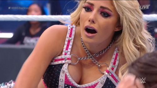 Alexa Bliss and Nikki Cross at WWE Smackdown in Orlando 2020/06/12 41