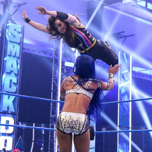 Alexa Bliss & Nikki Cross vs. Bayley & Sasha Banks - SmackDown 2020/06/05 2