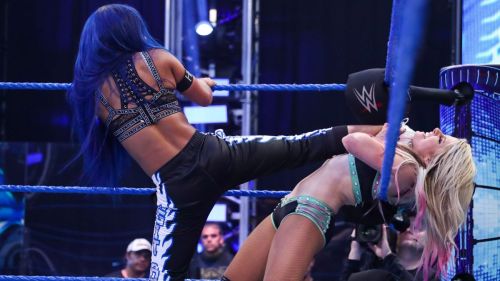 Alexa Bliss vs. Sasha Banks - WWE Smackdown 2020/05/29