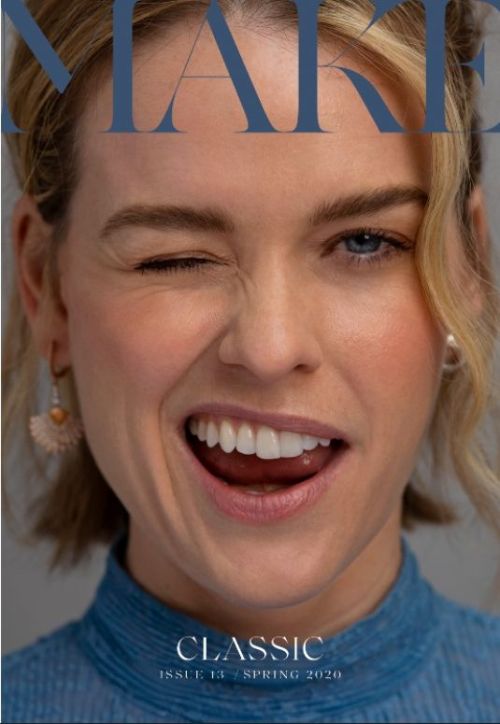 Alice Eve for Make Magazine, Classic Issue Spring 2020 3