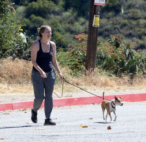 Alicia Silverstone Out with Her Dogs in Los Angeles 2020/06/07