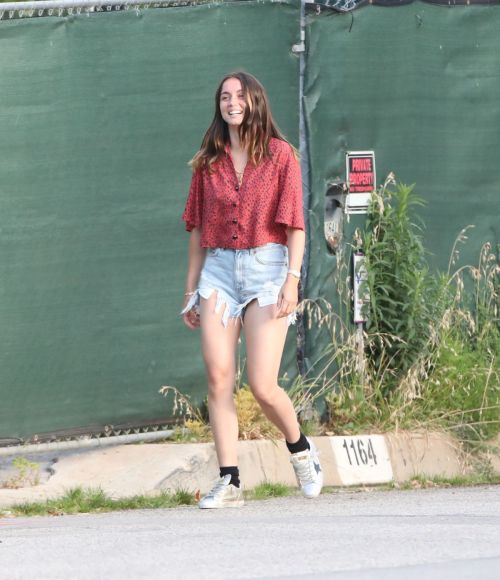 Ana De Armas seen in Beautiful Top and Denim Out in Brentwood 2020/06/04 2
