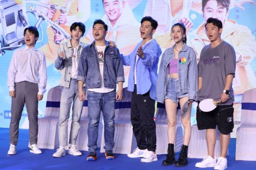 Angelababy at Keep Running, Season 4 Press Conference in Beijing 2020/06/11
