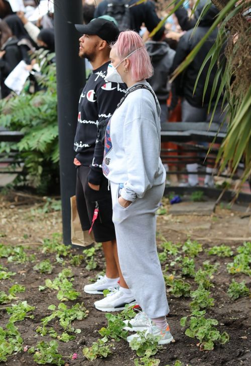 Anne-Marie at Black Lives Matter Protest in London 2020/06/03 1