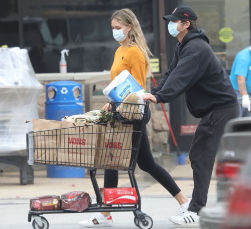 April Love Geary Out Shopping in Malibu 2020/06/18