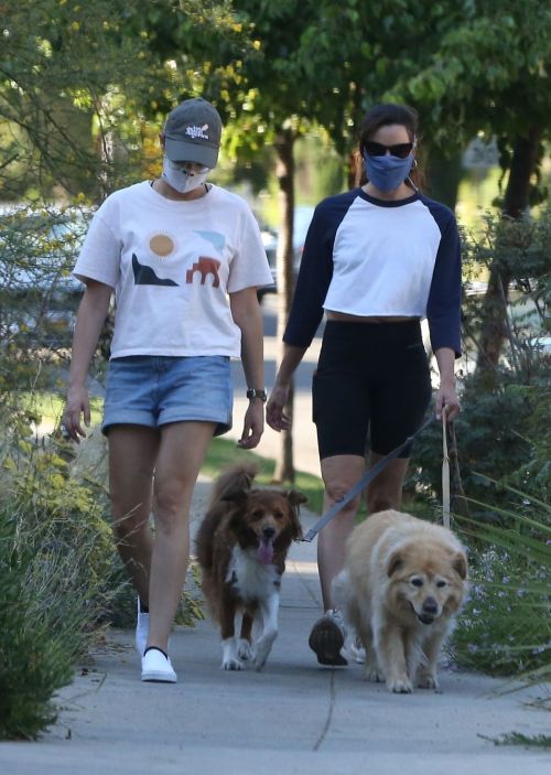 Aubrey Plaza Out with Her Dogs in Los Feliz 2020/06/11 4