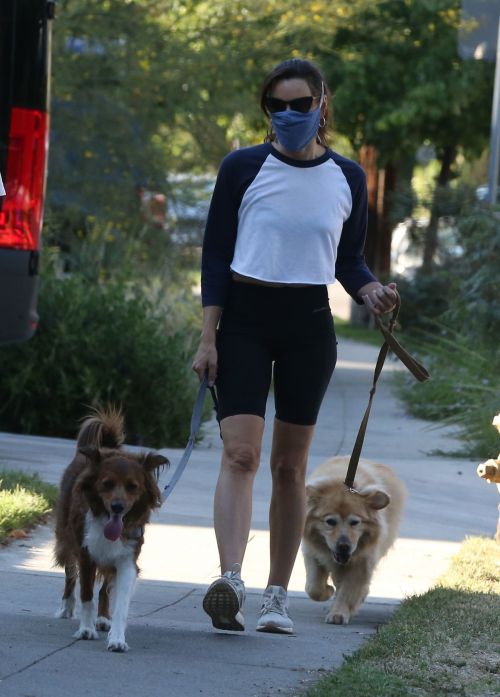 Aubrey Plaza Out with Her Dogs in Los Feliz 2020/06/11 11
