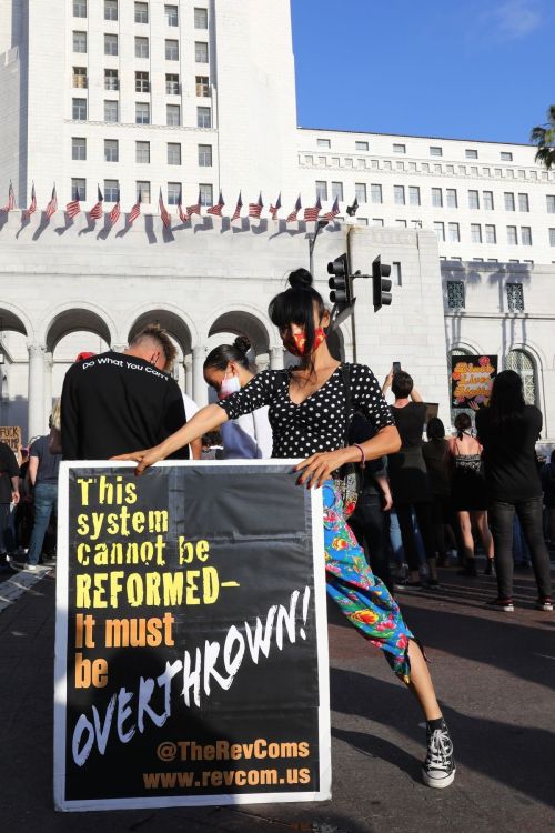 Bai Ling at George Floyd During Black Lives Matter Protest in Los Angeles 2020/06/04 1