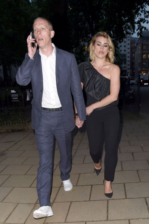 Billie Piper and Laurence Fox Arrives at Glamour Awards in London 2020/06/08 2