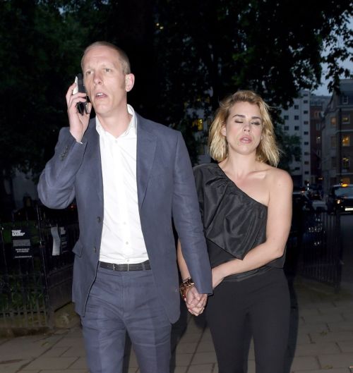 Billie Piper and Laurence Fox Arrives at Glamour Awards in London 2020/06/08 2