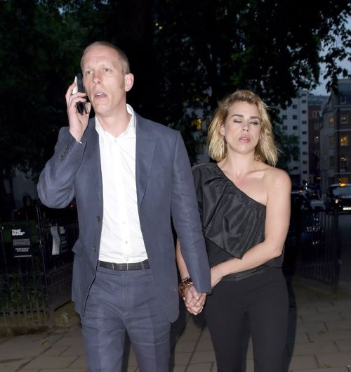 Billie Piper and Laurence Fox Arrives at Glamour Awards in London 2020/06/08 3