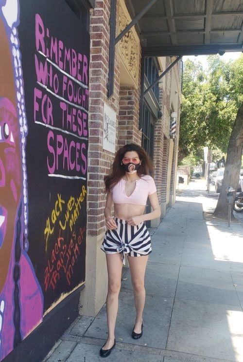 Blanca Blanco Out for Lunch to-go in West Hollywood 2020/06/11 1