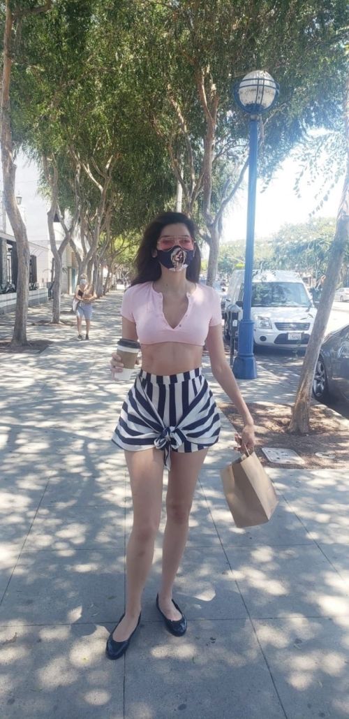 Blanca Blanco Out for Lunch to-go in West Hollywood 2020/06/11 12