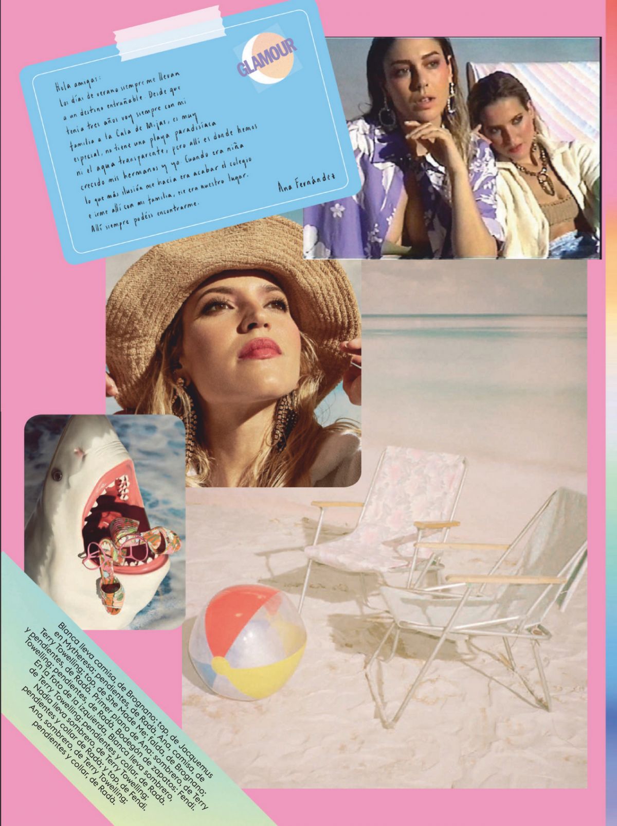 Blanca Suarez, Ana Fernandez Garcia and Nadia de Santiago in Glamour Magazine, Spain July 2020 15