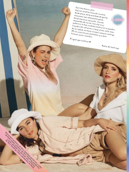 Blanca Suarez, Ana Fernandez Garcia and Nadia de Santiago in Glamour Magazine, Spain July 2020