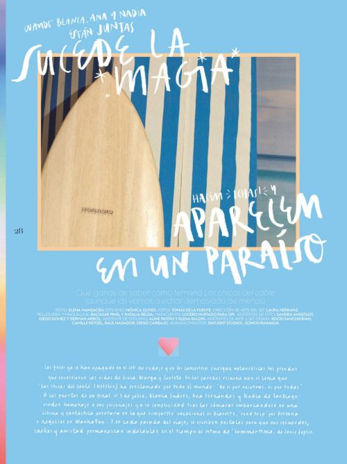 Blanca Suarez, Ana Fernandez Garcia and Nadia de Santiago in Glamour Magazine, Spain July 2020 12