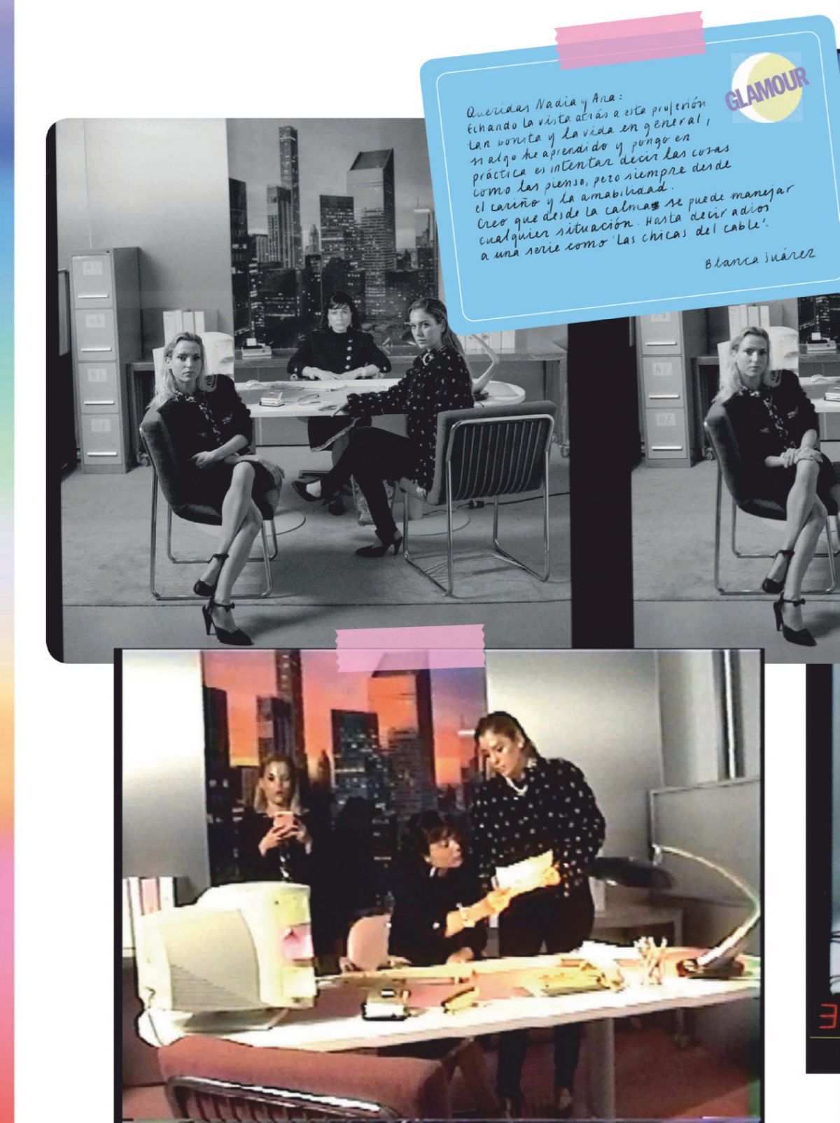 Blanca Suarez, Ana Fernandez Garcia and Nadia de Santiago in Glamour Magazine, Spain July 2020 6