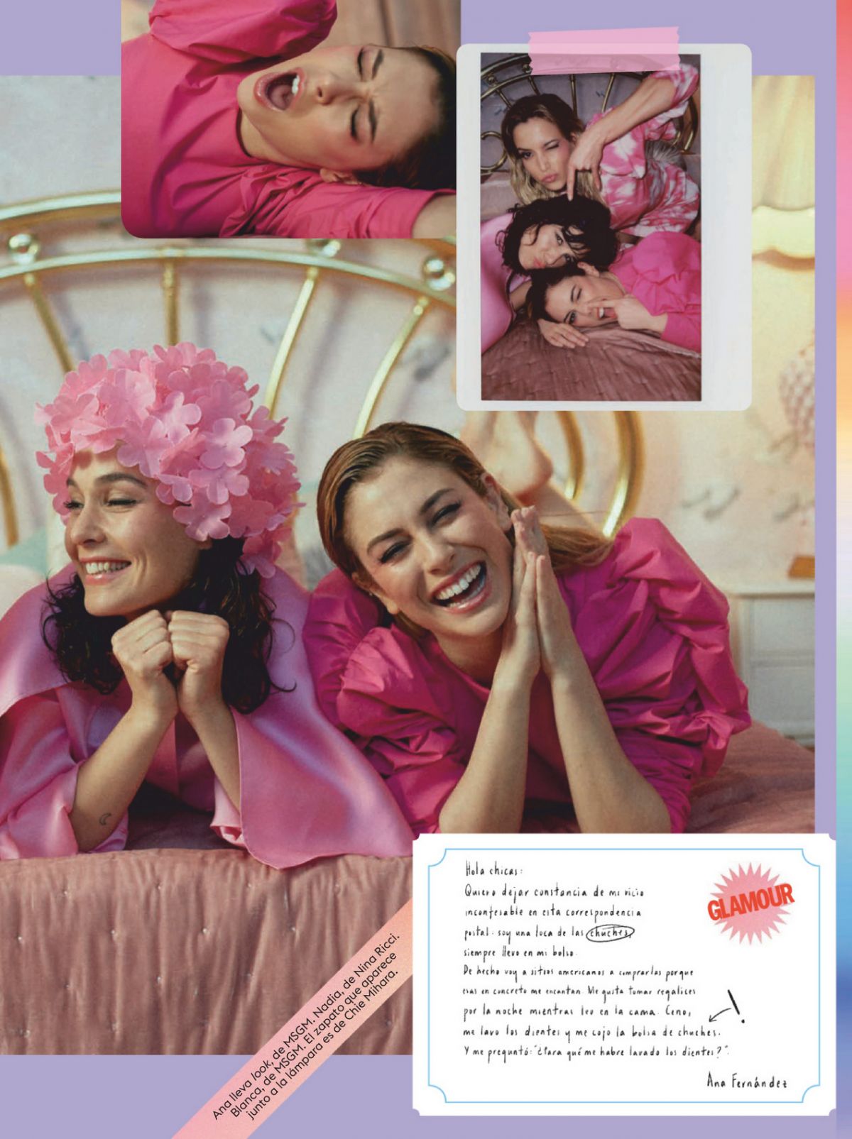 Blanca Suarez, Ana Fernandez Garcia and Nadia de Santiago in Glamour Magazine, Spain July 2020 7