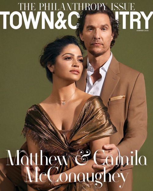 Camila Alves on the Cover of Town and Country Magazine, Summer 2020