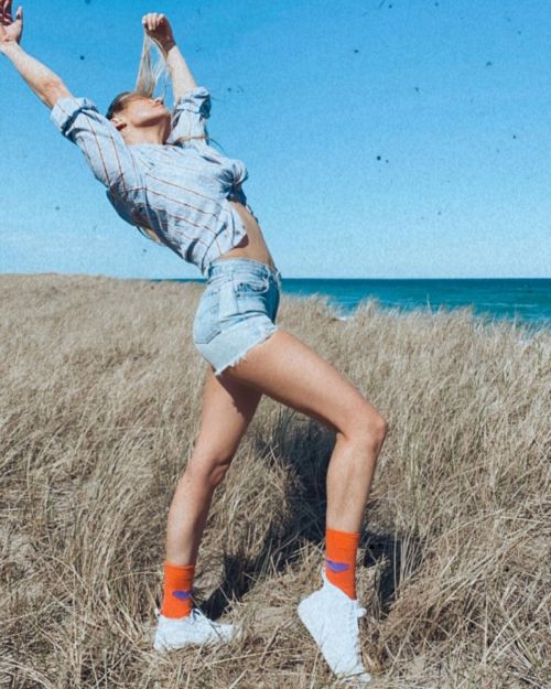 Candice Swanepoel Outside Photoshoot, May 2020
