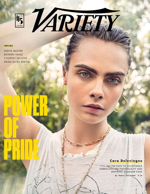 Cara Delevingne in Variety Magazine Pride Issue, June 2020