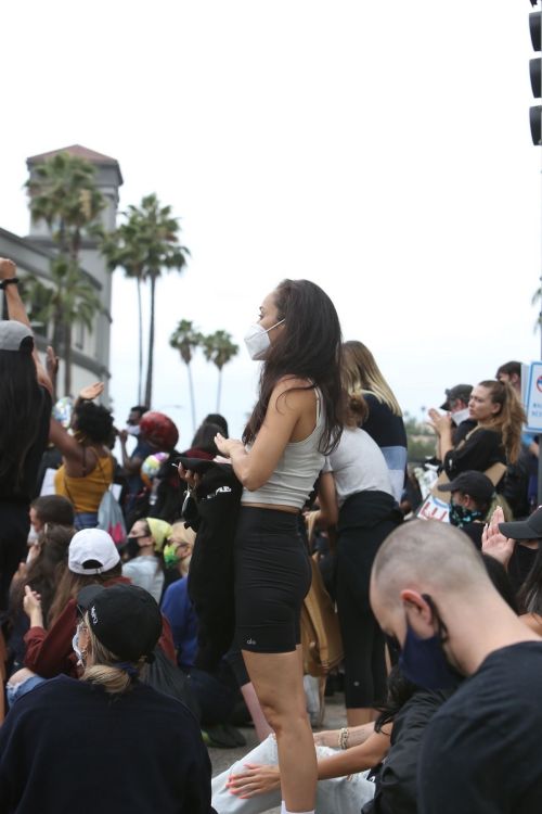 Cara Santana at Breonna Taylor Protest in Los Angeles 2020/06/05 1